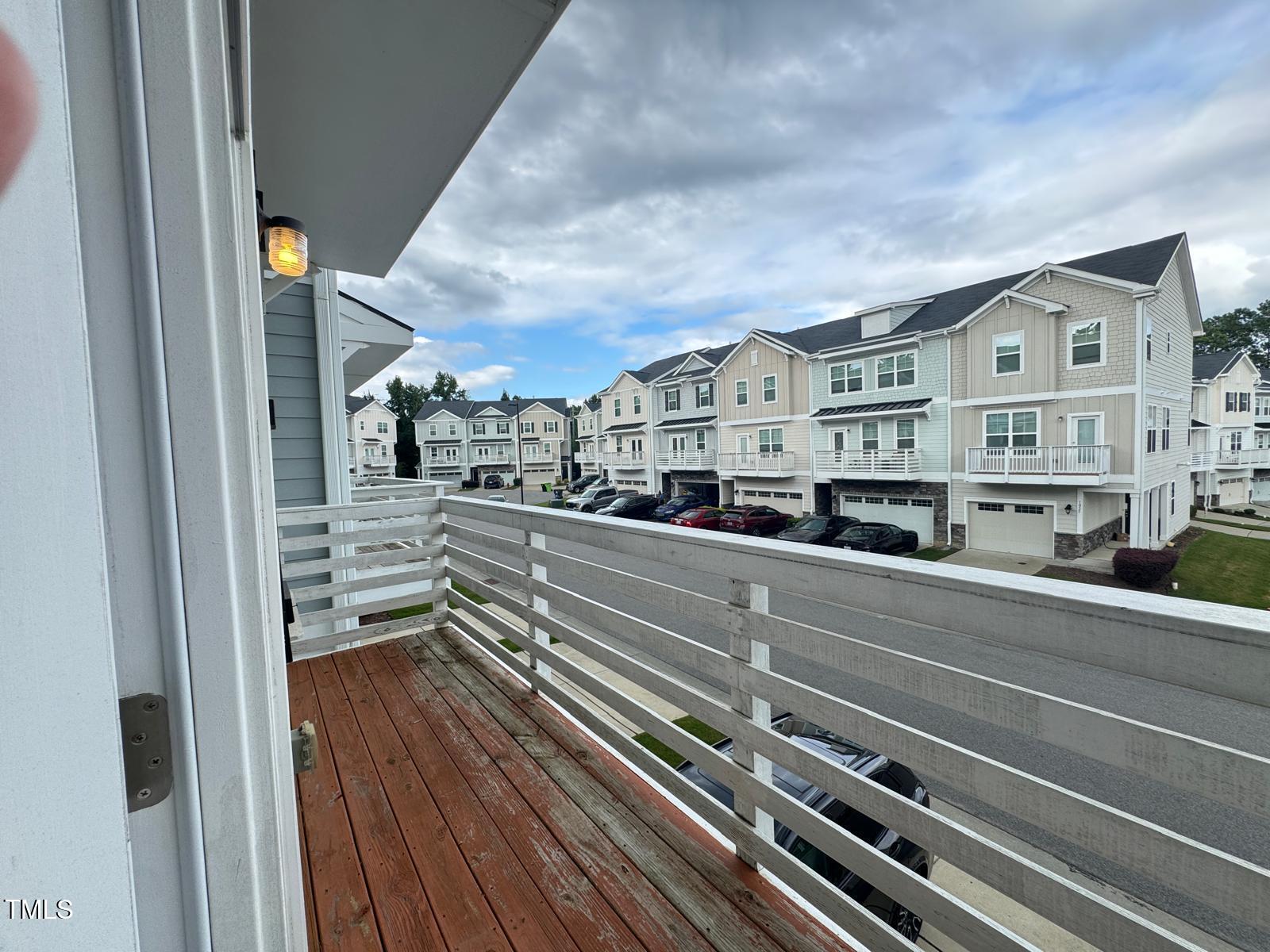 1026 Diamond Dove Lane Apex, NC 27502 - Photo 13 of 22 a view of a city from a balcony