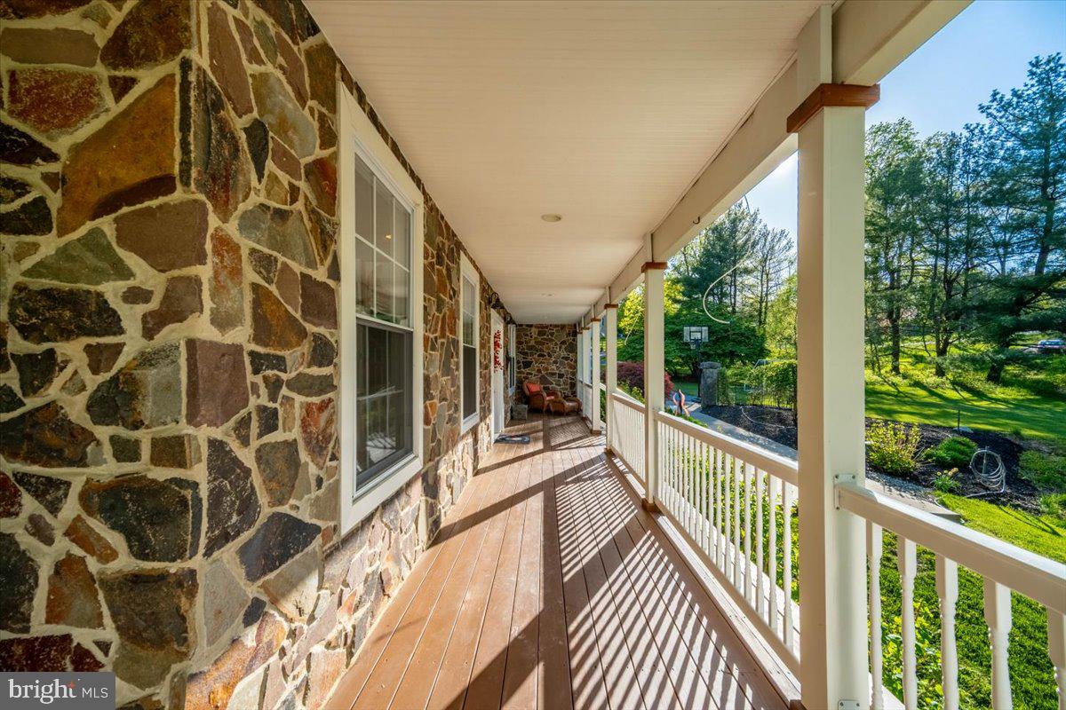972 Smithbridge Road Glen Mills, PA 19342 - Photo 19 of 75 a view of a balcony with wooden floor
