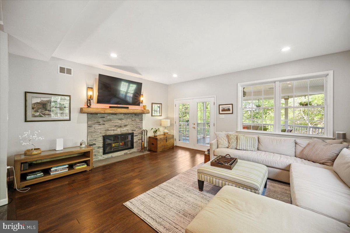 972 Smithbridge Road Glen Mills, PA 19342 - Photo 42 of 75 a living room with furniture fireplace and flat screen tv