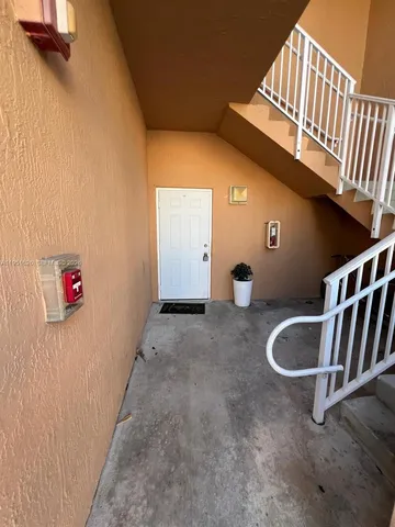 a backyard of a house