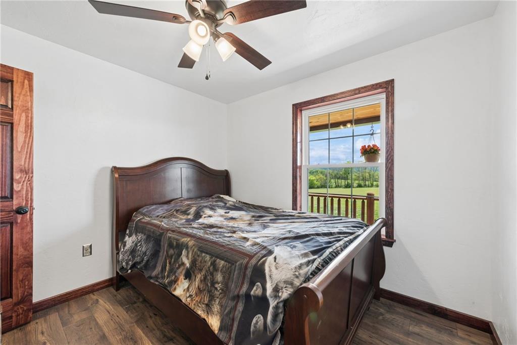 394 Mountain View Road New Florence, PA 15944 - Photo 17 of 37 a bed sitting in a bedroom next to a window