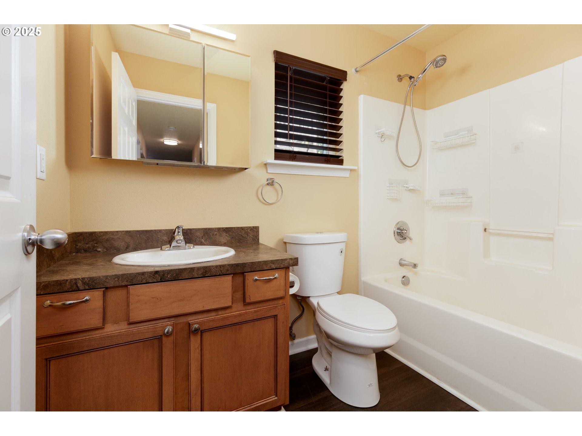 1016 Clark Street The Dalles, OR 97058 - Photo 19 of 24 a bathroom with a sink a toilet and shower