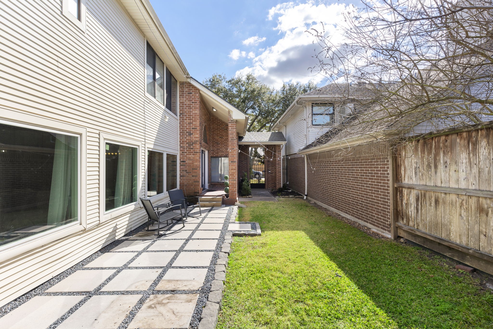 2110 Paso Rello Drive Houston, TX 77077 - Photo 38 of 41 a view of a house with backyard and sitting area