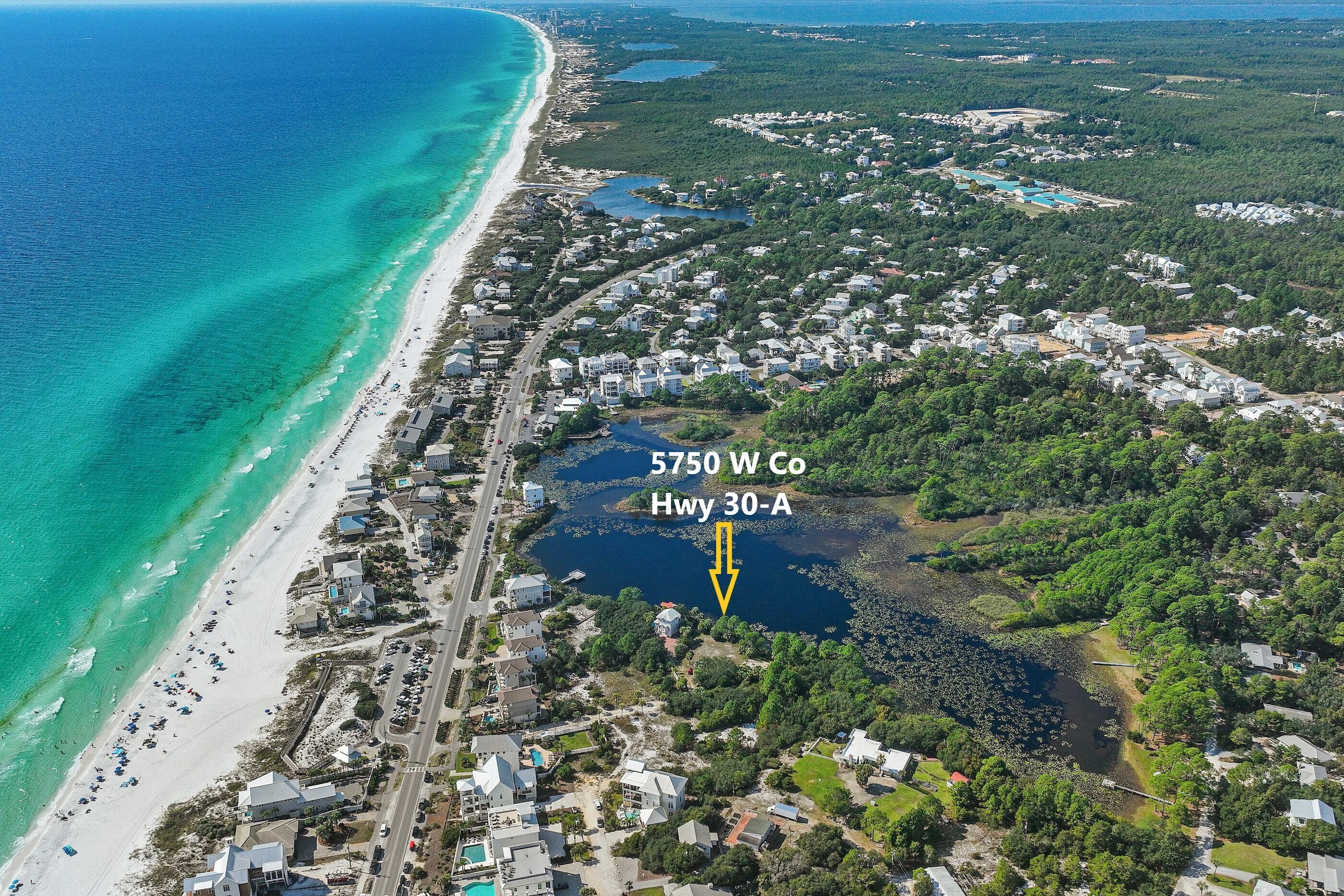 5750 West County Highway 30A Santa Rosa Beach, FL 32459 - Photo 1 of 6 a view of a garden