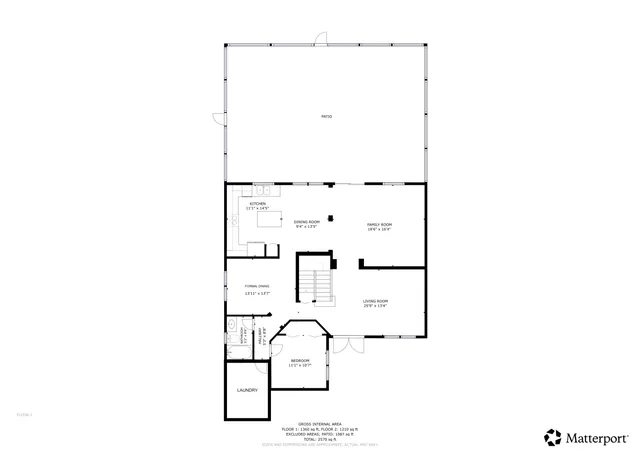 a picture of floor plan