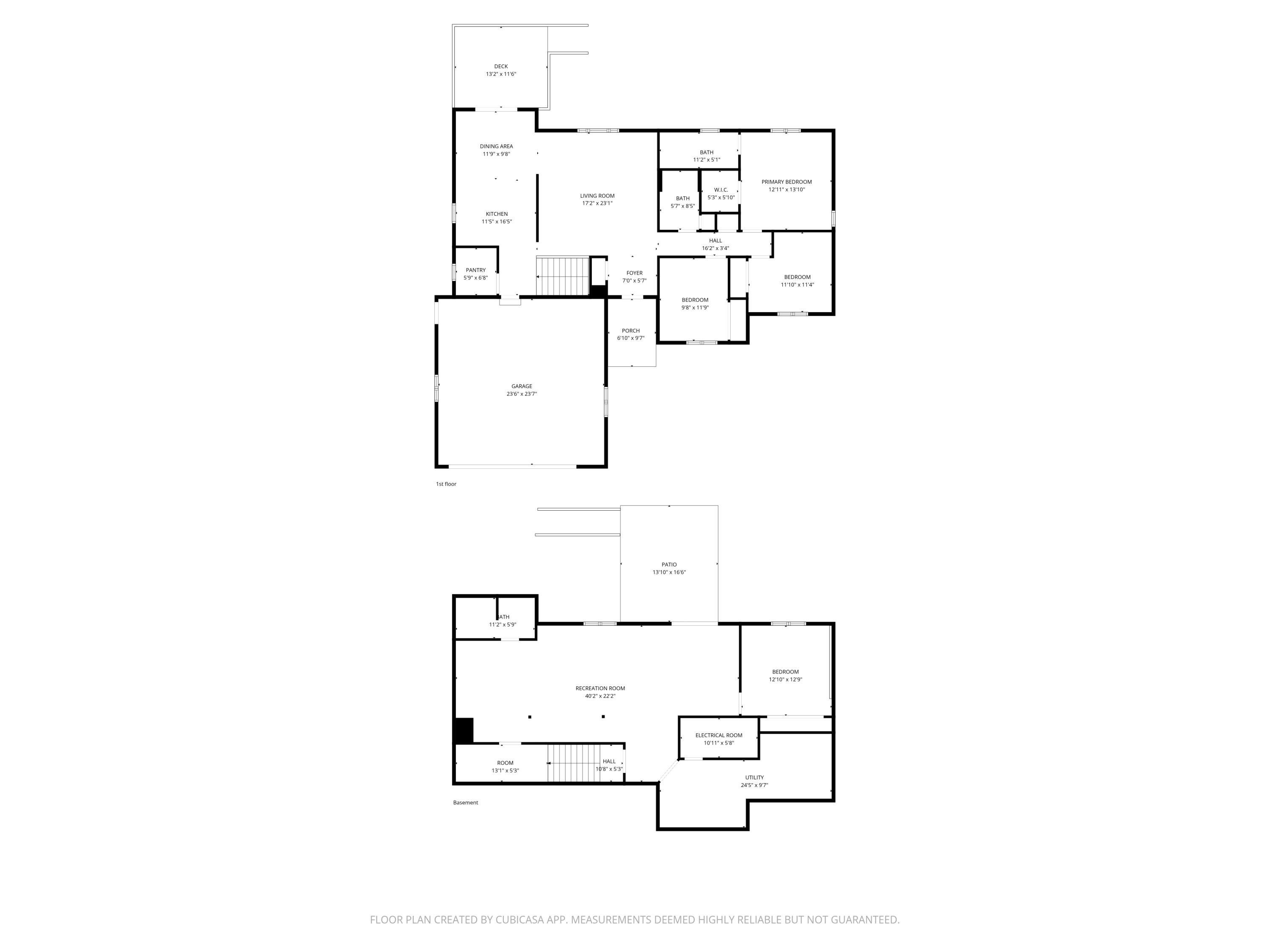 213 Wollet Drive Fort Atkinson, WI 53538 - Photo 66 of 66 213 Wollet Dr. - Full Floor Plan