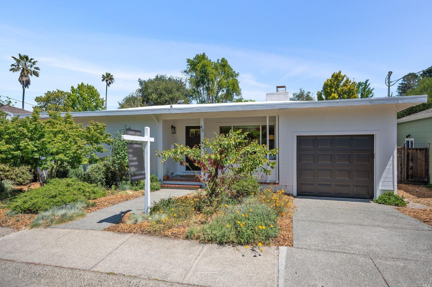 42 Billou Street San Rafael, CA 94901 - Photo 1 of 1 front view of a house with a yard
