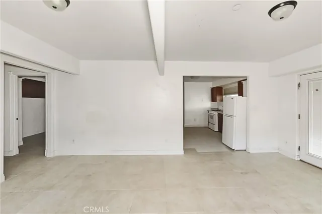 a view of empty room