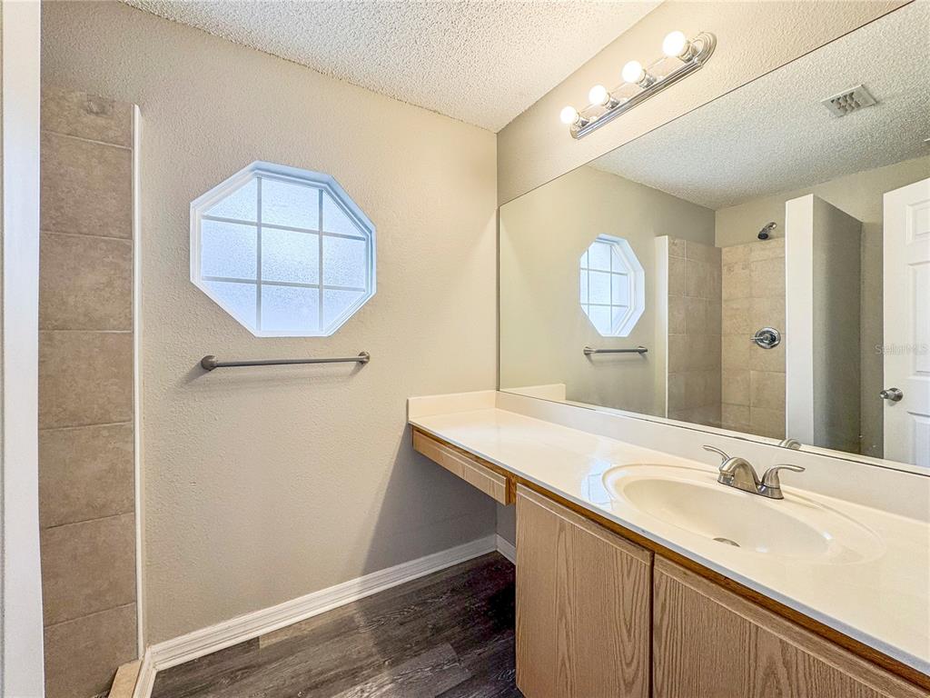 Undisclosed Address Spring Hill, FL 34609 - Photo 10 of 18 a bathroom with a sink a vanity and a mirror