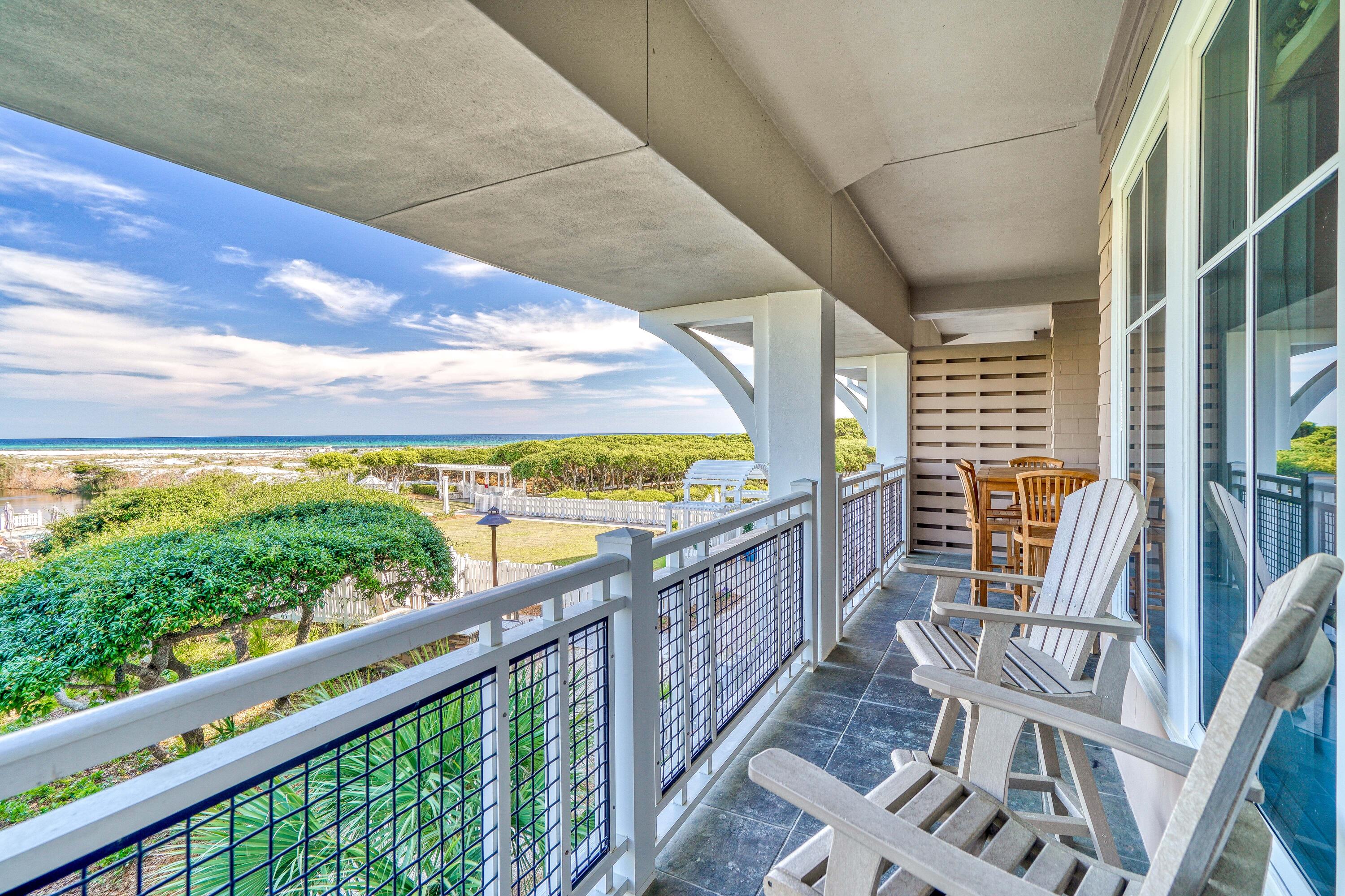 37 Compass Point Way Inlet Beach, Unit 103 Inlet Beach, FL 32461 - Photo 38 of 44 Second Floor Balcony