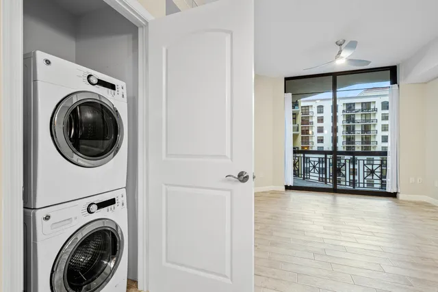 a bathroom with a tub and a toilet