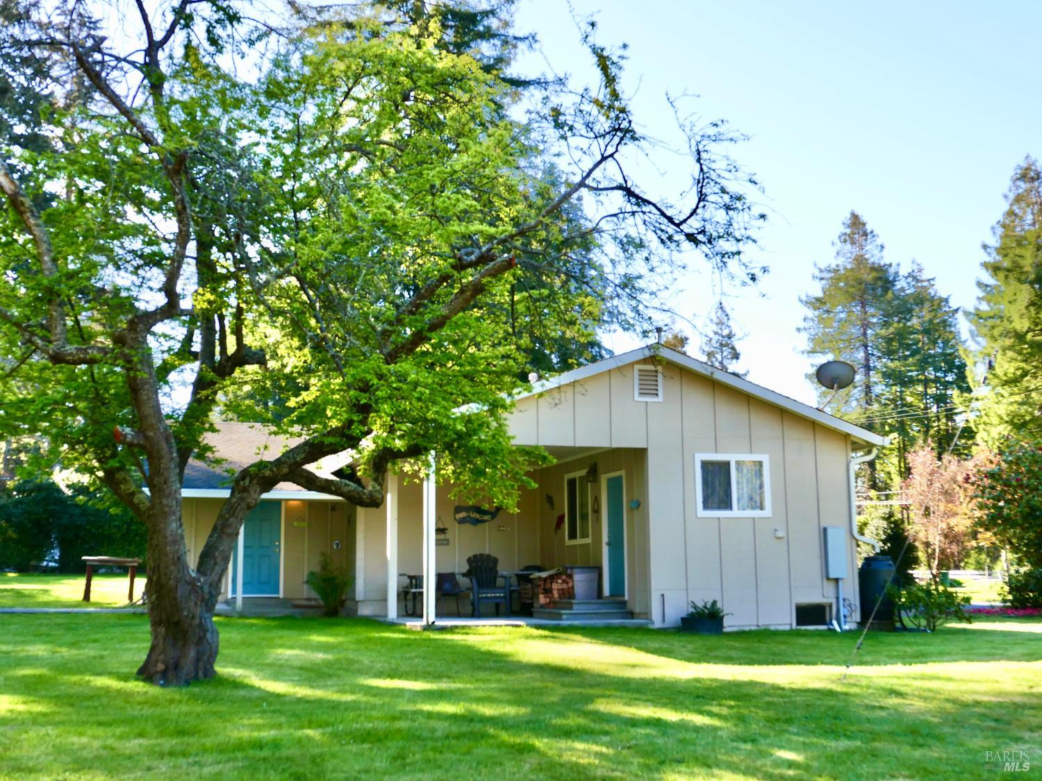 30860 Simpson Lane Fort Bragg, CA 95437 - Photo 6 of 33 a front view of house with yard and green space
