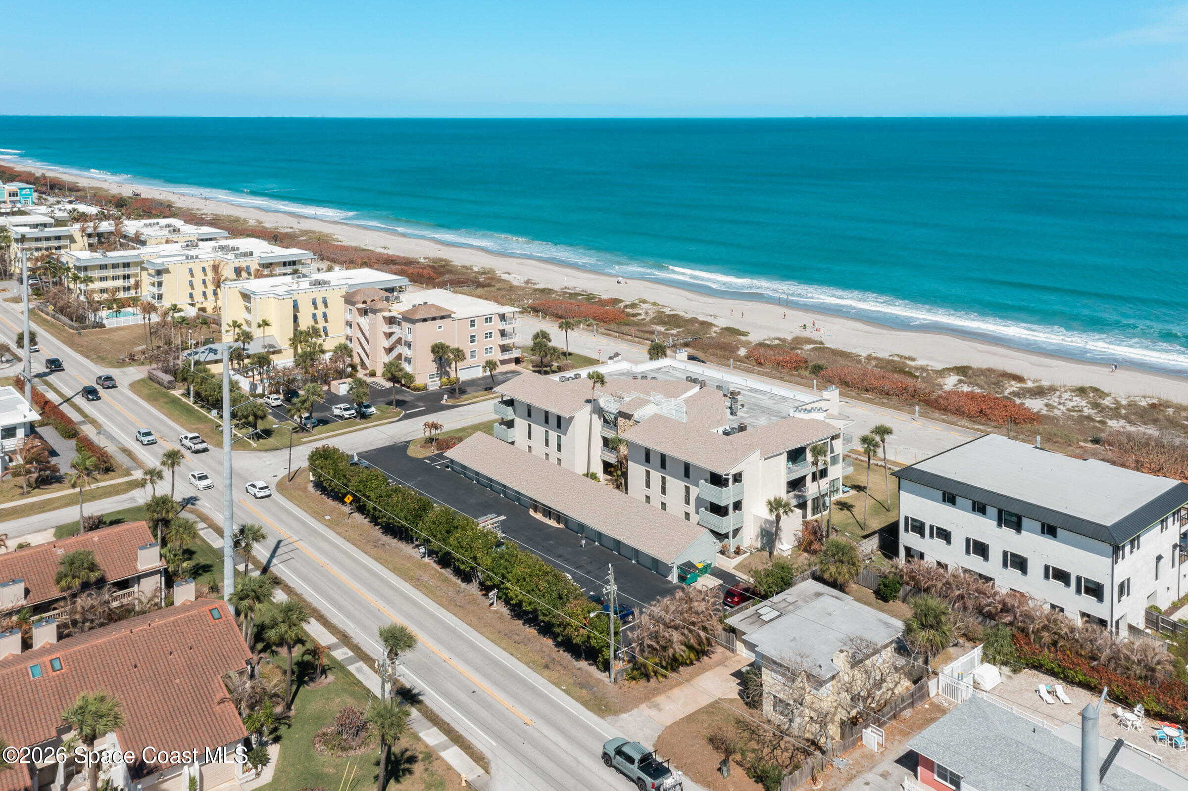 700 Wave Crest Avenue, Unit 206 Indialantic, FL 32903 - Photo 34 of 36 a view of a city with ocean