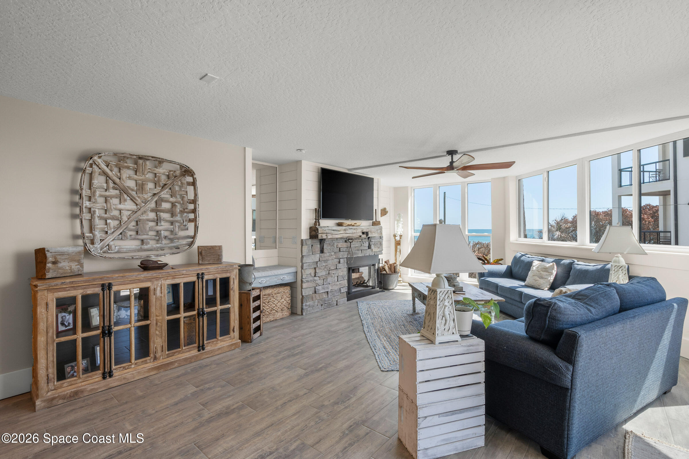700 Wave Crest Avenue, Unit 206 Indialantic, FL 32903 - Photo 10 of 36 Living Room