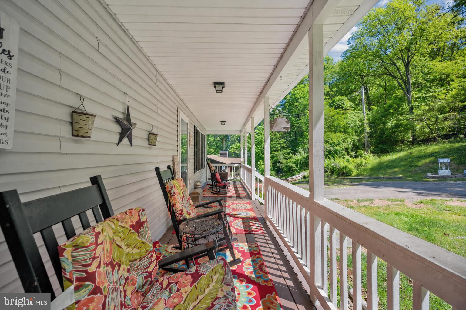 407 Freeze Road Linden, VA 22642 - Photo 18 of 21 Charming porch with scenic views.
