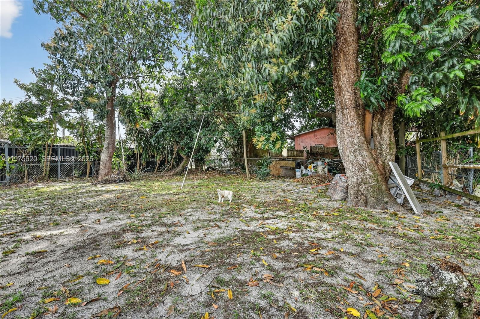 834 Northwest 115th Street Miami, FL 33168 - Photo 41 of 46 a backyard of a house with lots of green space