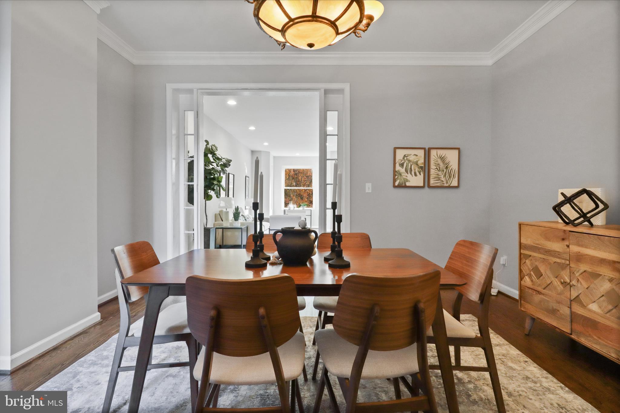 1327 Harvard Street Northwest Washington, DC 20009 - Photo 12 of 61 Separate Dining Room on main level