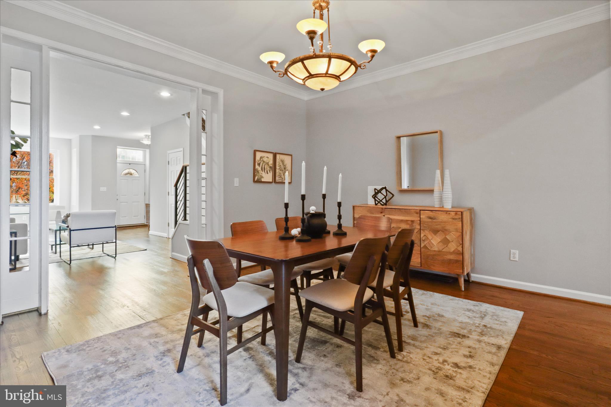 1327 Harvard Street Northwest Washington, DC 20009 - Photo 10 of 61 Separate Dining Room on main level