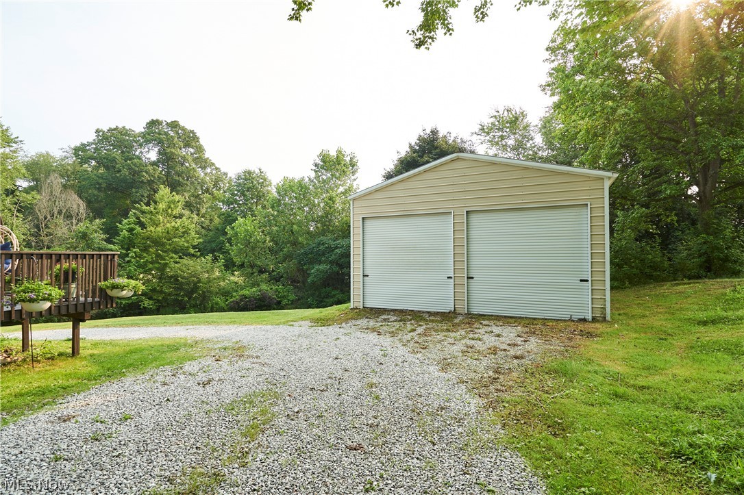 6586 Red Brush Road Ravenna, OH 44266 - Photo 20 of 27 Newer garage built in 21 , in addition to a 1 car garage attached