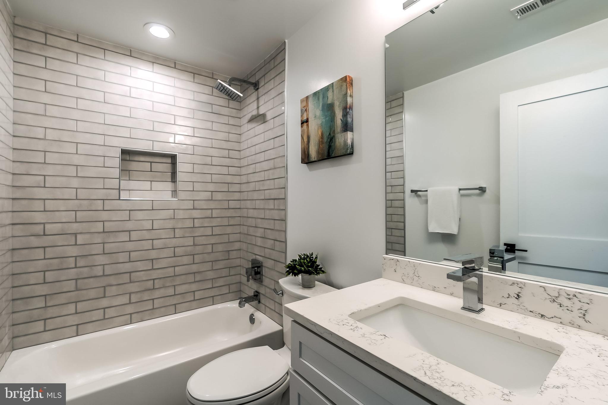 319 R Street Northwest Washington, DC 20001 - Photo 28 of 33 Lower-level bathroom
