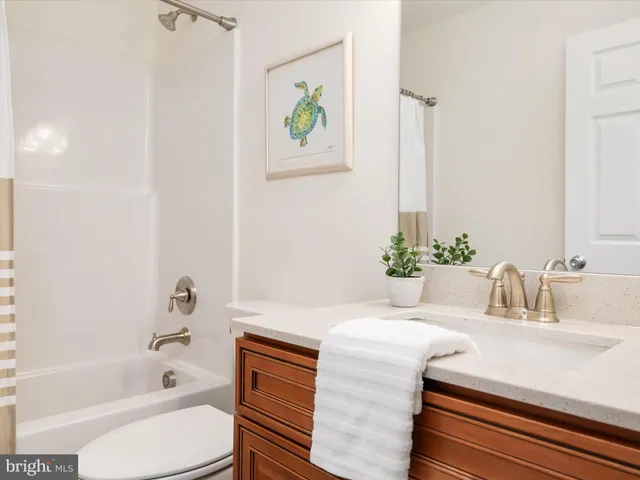 a bathroom with a sink a toilet and bathtub