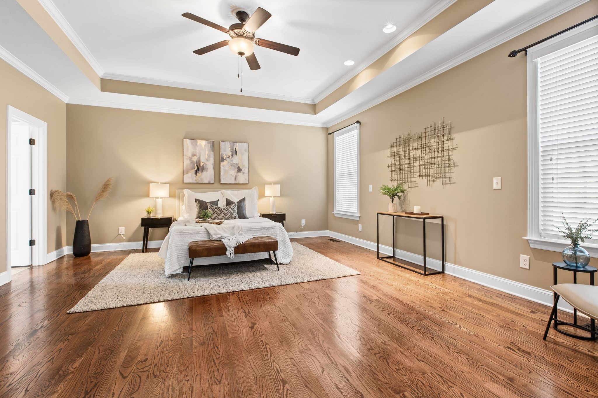 161 Chester Stevens Road Franklin, TN 37067 - Photo 15 of 37 a bedroom with furniture and wooden floor