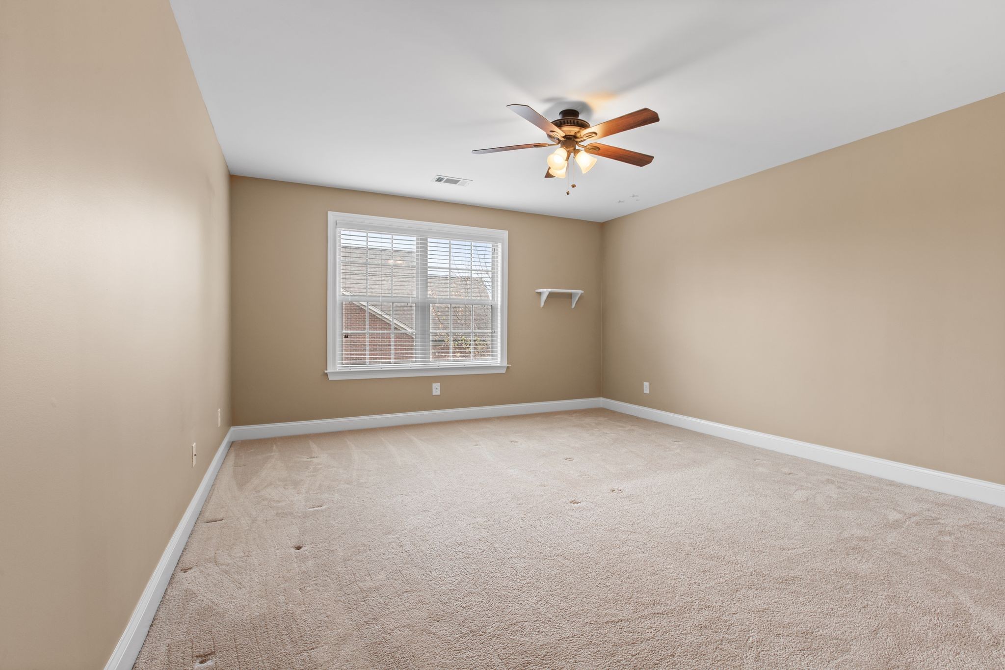 161 Chester Stevens Road Franklin, TN 37067 - Photo 30 of 37 an empty room with windows and fan
