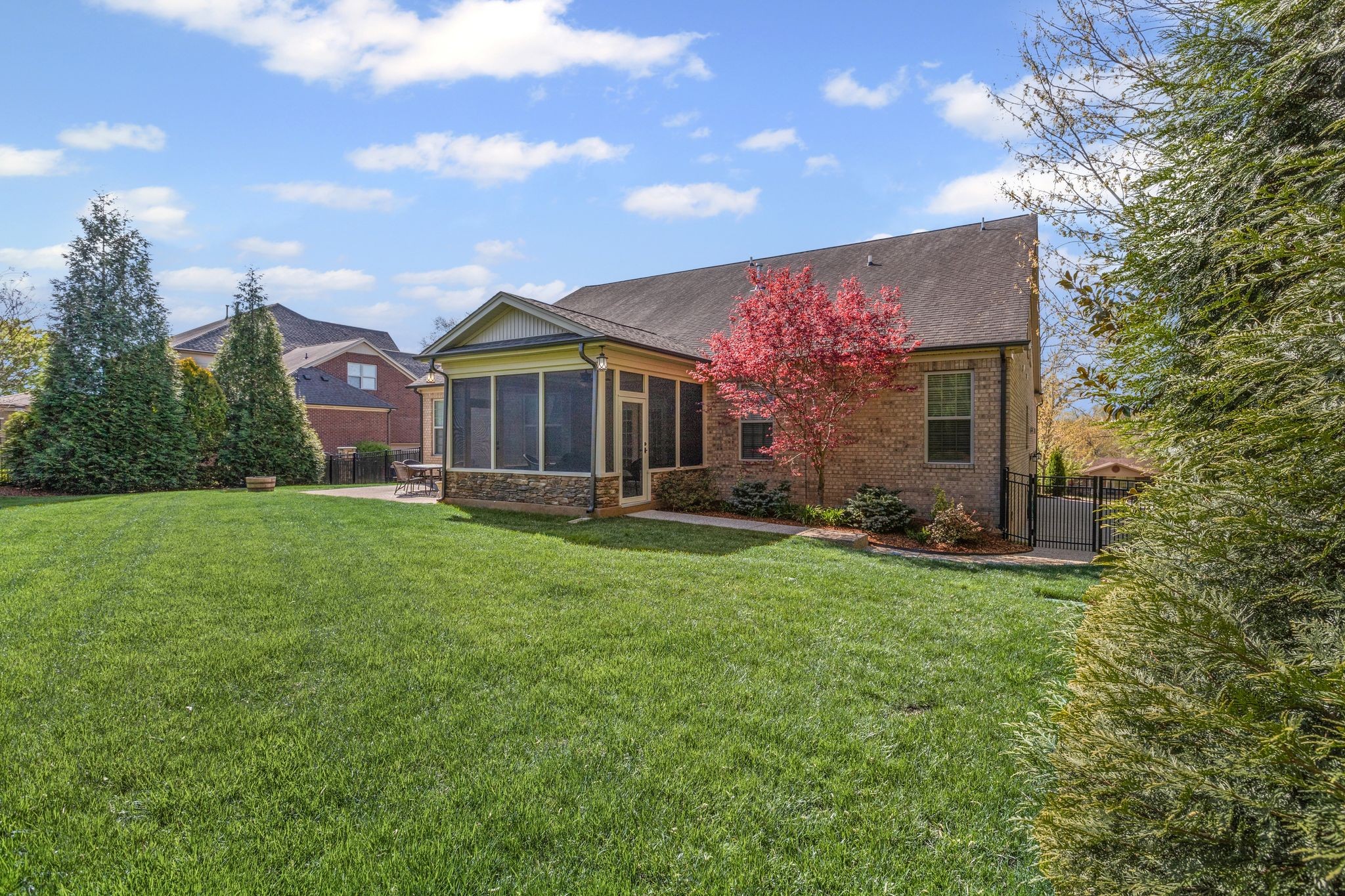 161 Chester Stevens Road Franklin, TN 37067 - Photo 35 of 37 a front view of a house with a yard