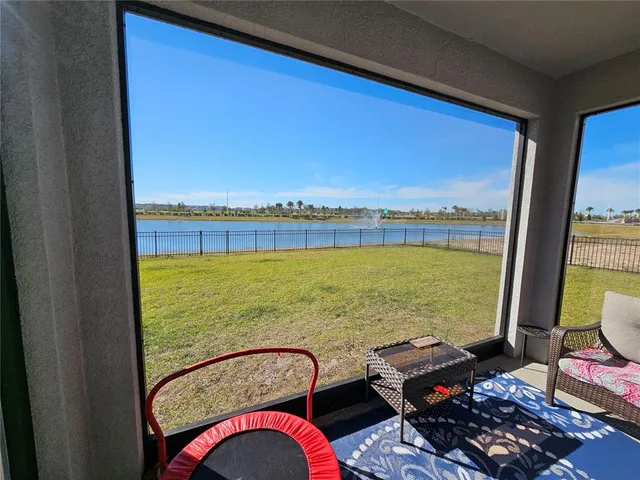 a view of an outdoor space and a yard
