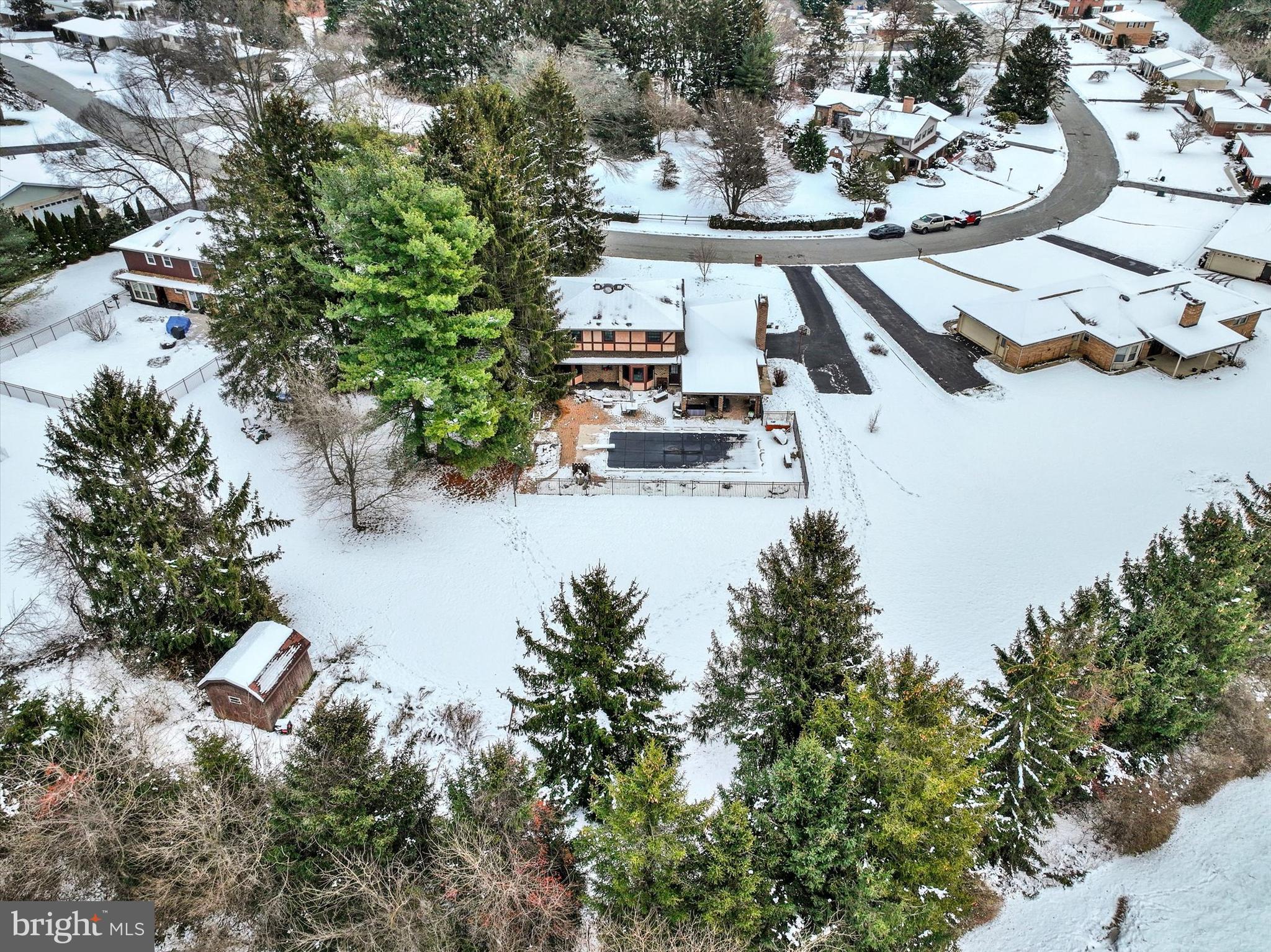 2350 Sutton Road York, PA 17403 - Photo 34 of 37 an aerial view of residential houses with outdoor space