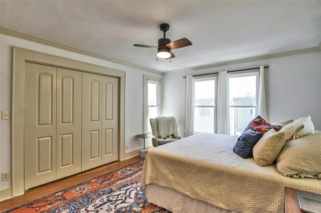 a close view of door lock