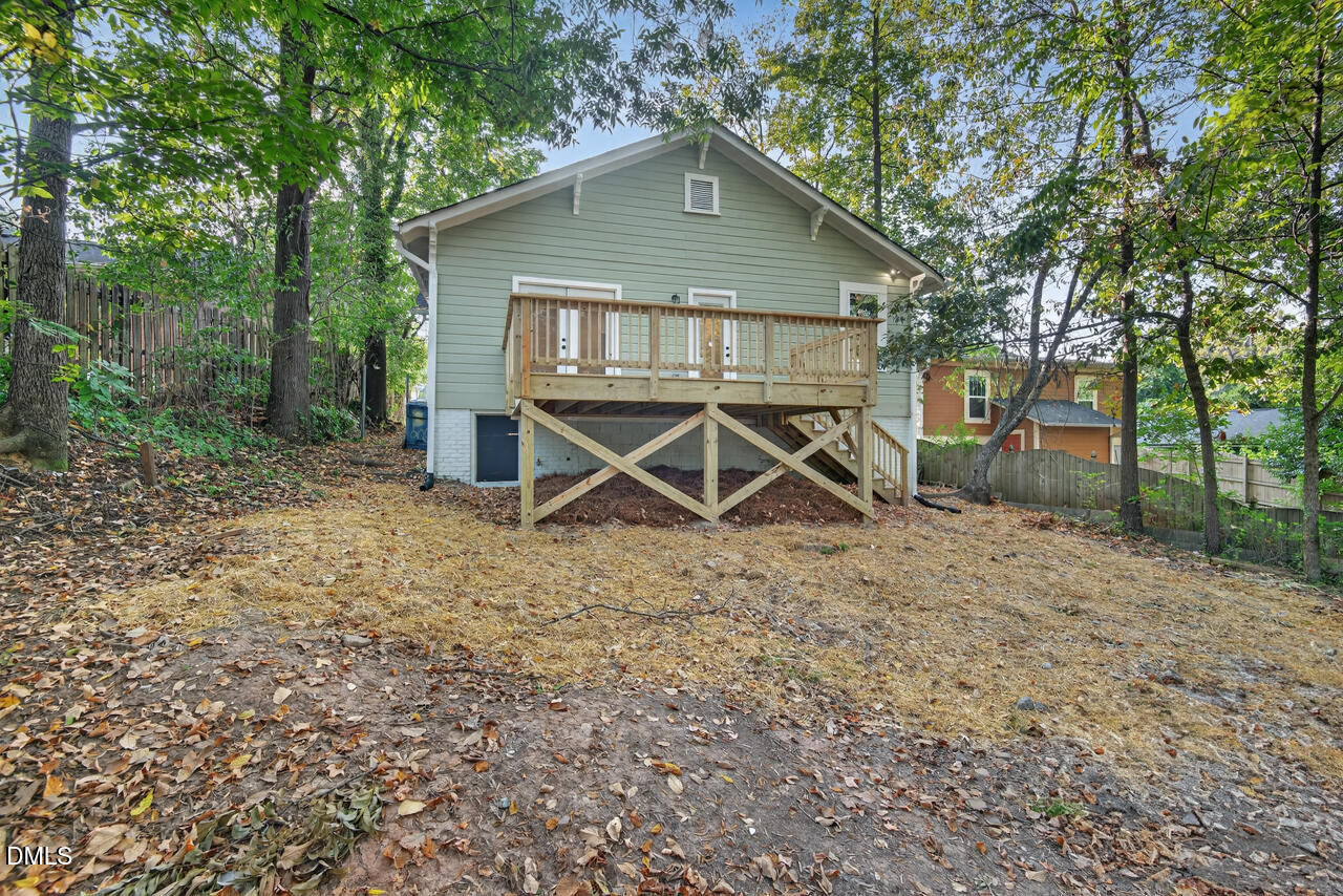 606 North Maple Street Durham, NC 27703 - Photo 40 of 51 a view of a house with a yard