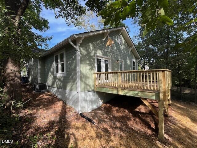 606 North Maple Street Durham, NC 27703 - Photo 41 of 51 a view of a house with a deck