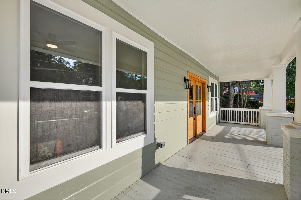 606 North Maple Street Durham, NC 27703 - Photo 9 of 51 a view of a balcony