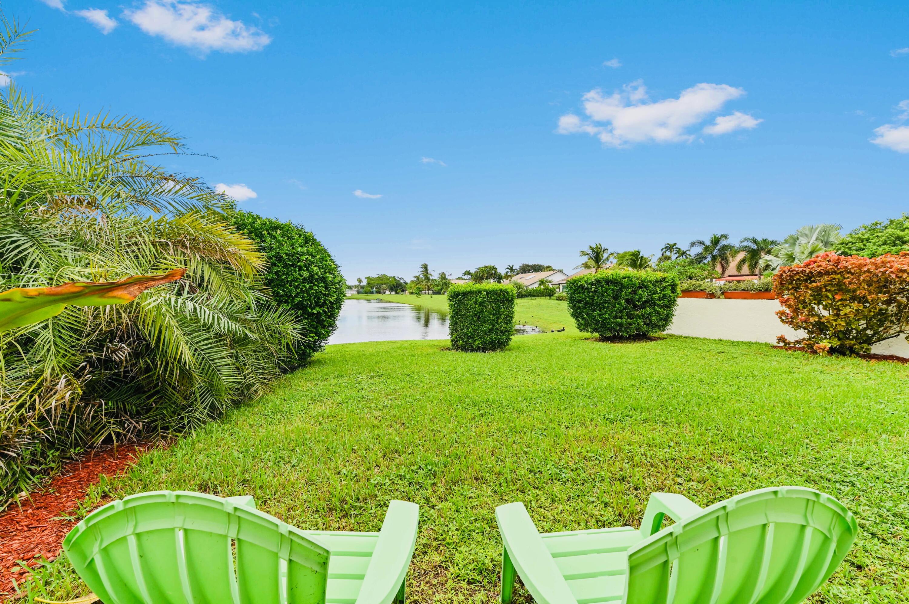 2749 Southwest 5th Street Delray Beach, FL 33445 - Photo 14 of 55 a backyard of a house with lots of green space