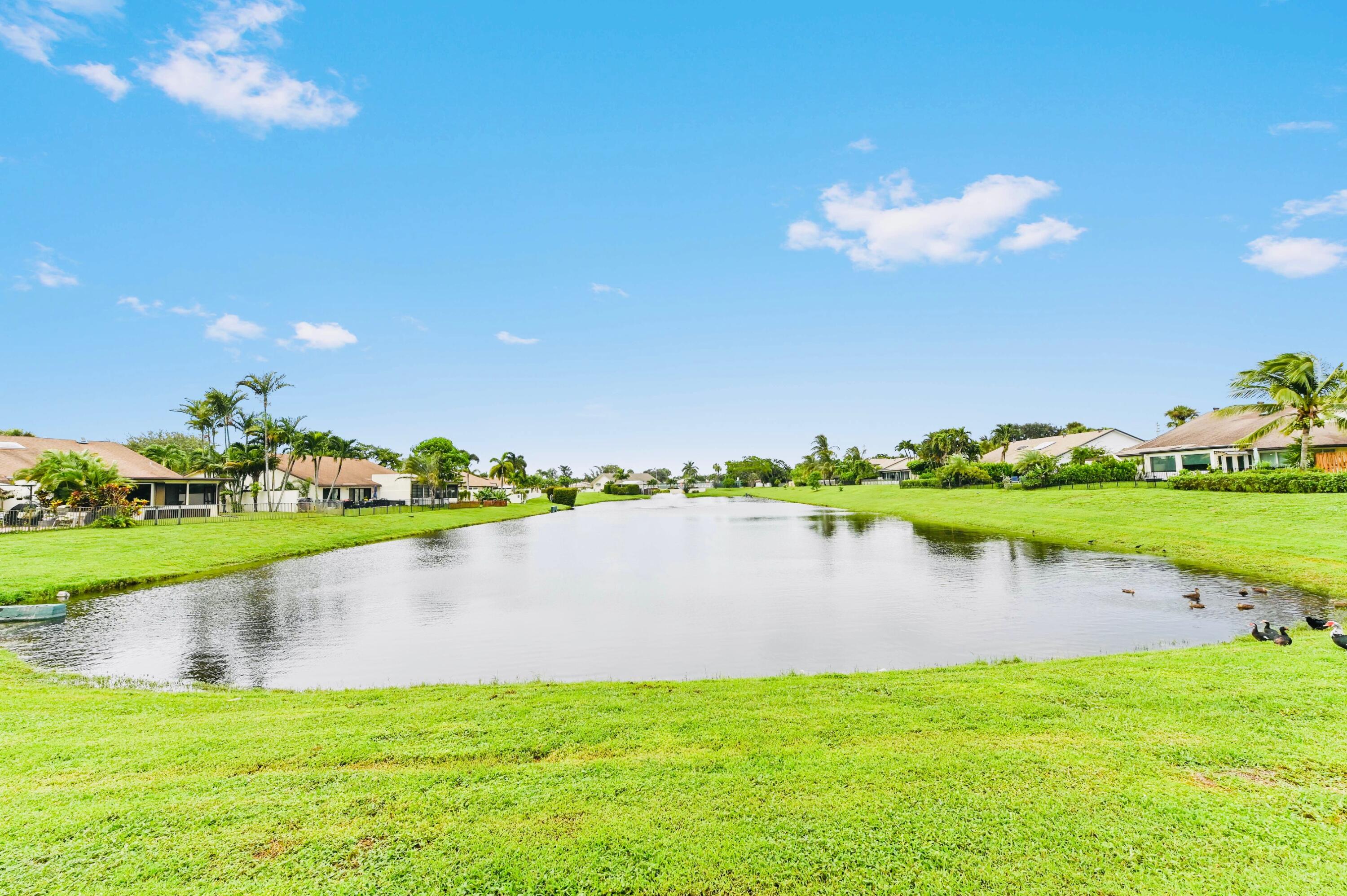 2749 Southwest 5th Street Delray Beach, FL 33445 - Photo 15 of 55 a view of a lake with a city