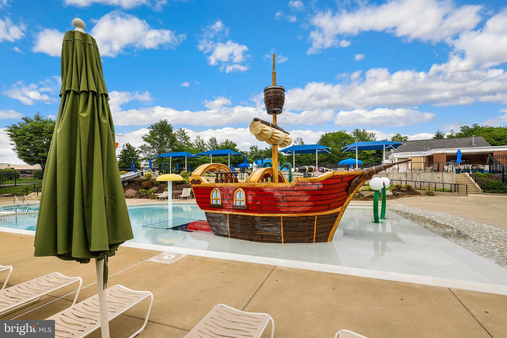 43003 Golf View Drive Chantilly, VA 20152 - Photo 50 of 54 a view of a swimming pool with a patio