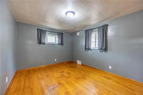 a view of empty room