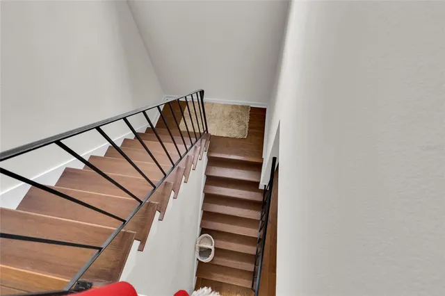 a view of swimming pool with a yard