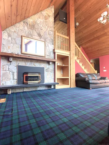 a view of front door of house