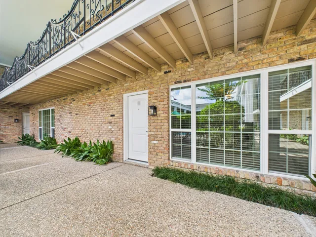 a view of a house with a patio