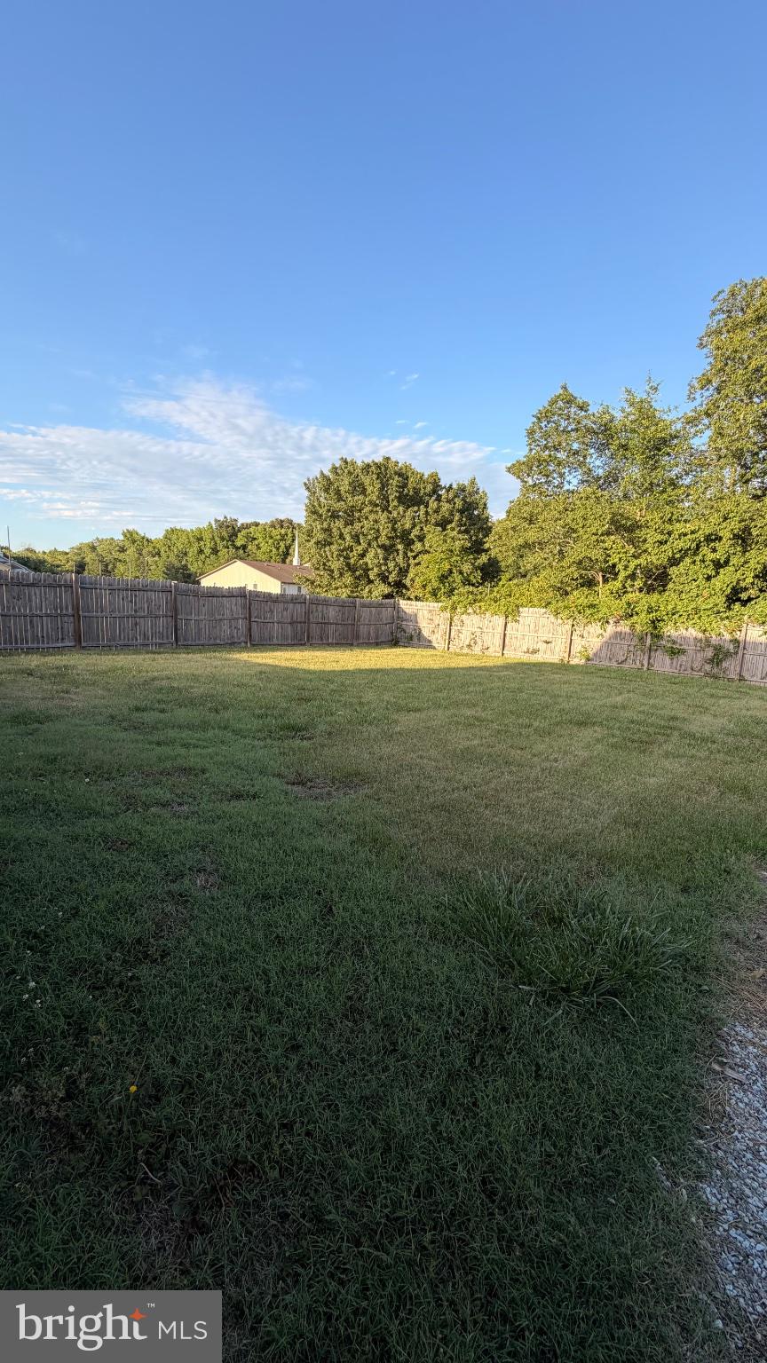 1110 High Street Cambridge, MD 21613 - Photo 20 of 22 Spacious yard under a clear blue sky.