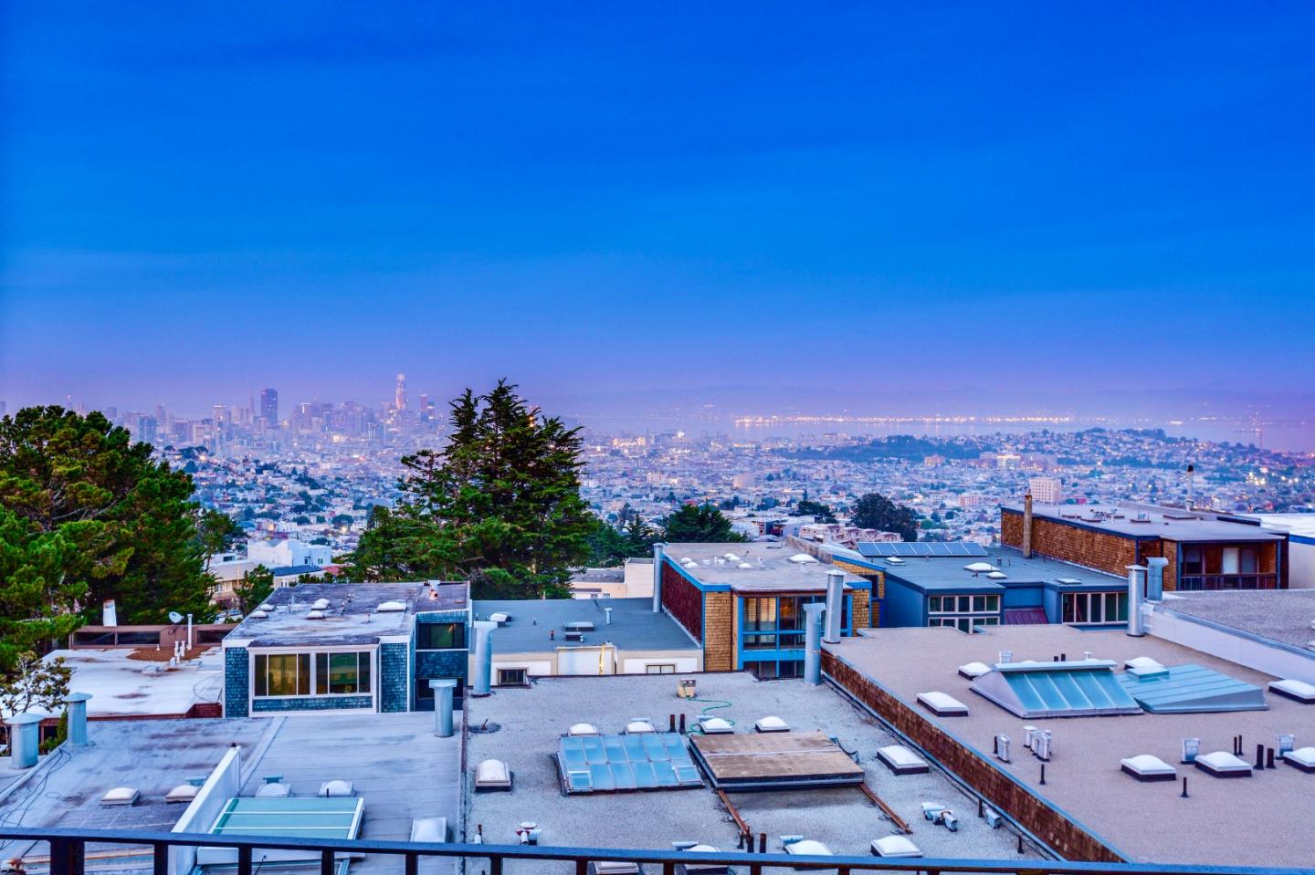 13 Ora Way San Francisco, CA 94131 - Photo 12 of 60 an aerial view of residential houses with city view