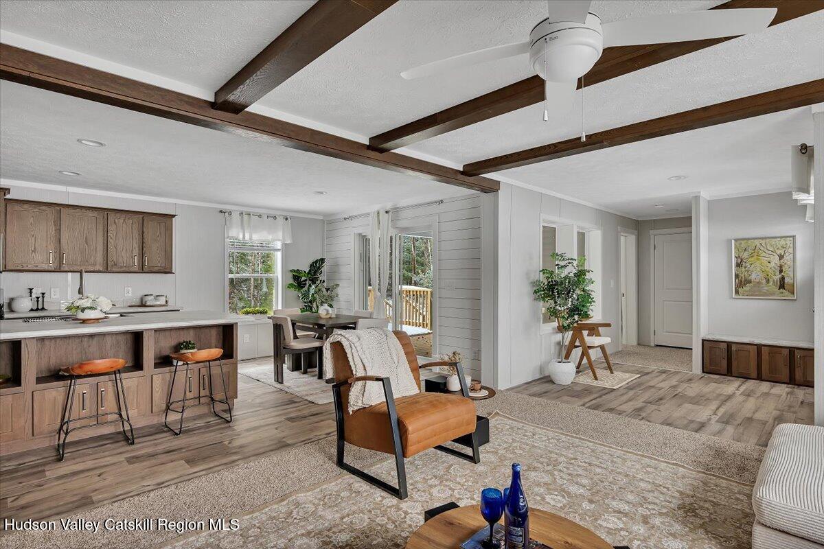 185 Old State Road Broadalbin, NY 12025 - Photo 8 of 31 a living room with furniture and wooden floor