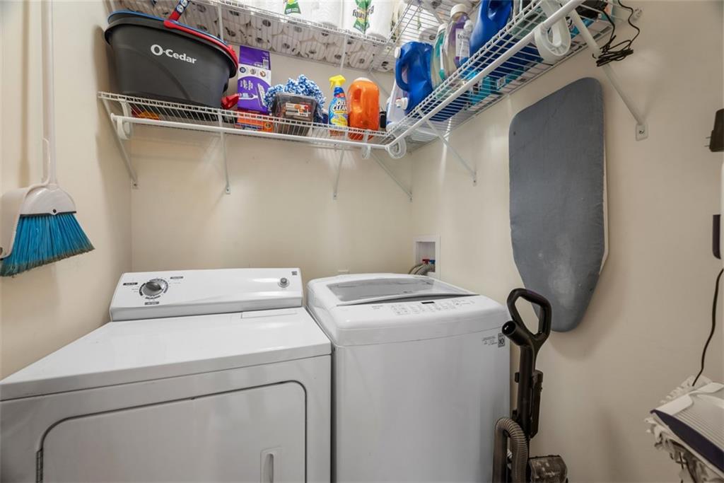 141 Rylie Drive Harmony, PA 16037 - Photo 14 of 31 The laundry room sits just off of the kitchen for easy access.