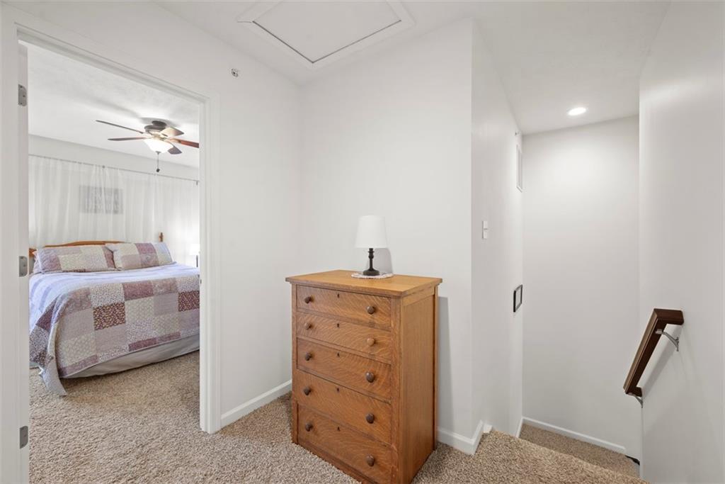 141 Rylie Drive Harmony, PA 16037 - Photo 24 of 31 The hallway has a linen closet and has extra space for a dresser or bookcase.