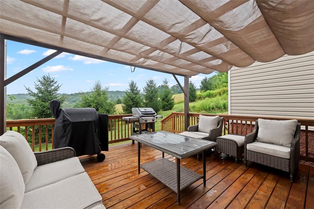 141 Rylie Drive Harmony, PA 16037 - Photo 3 of 31 Imagine cooking out and relaxing at the end of a long day while overlooking the the private views beyond.