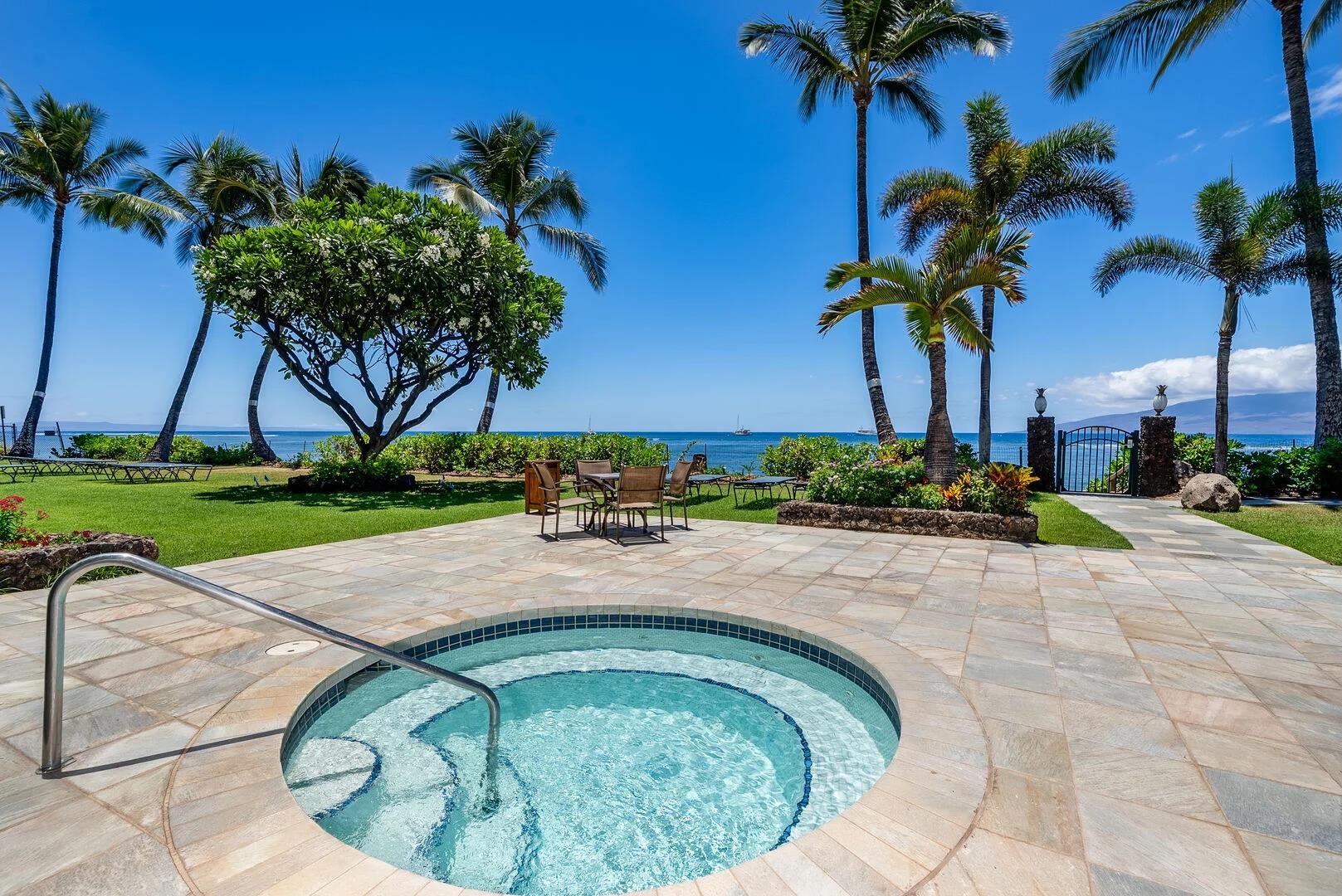 475 Front Street, Unit 419 Lahaina, HI 96761 - Photo 16 of 27 a view of a swimming pool with a yard
