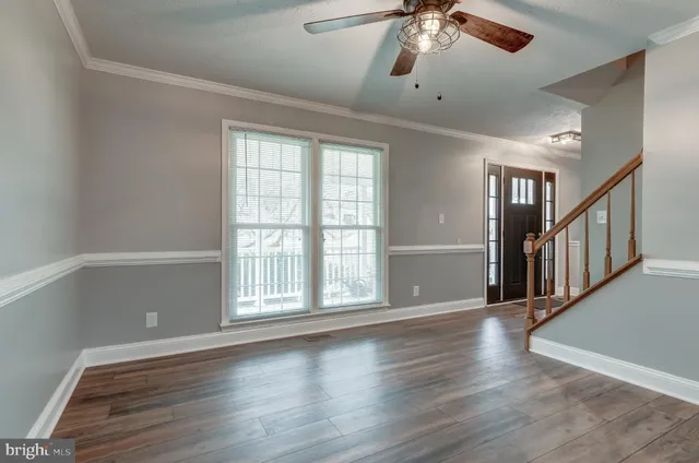 a view of wooden floor