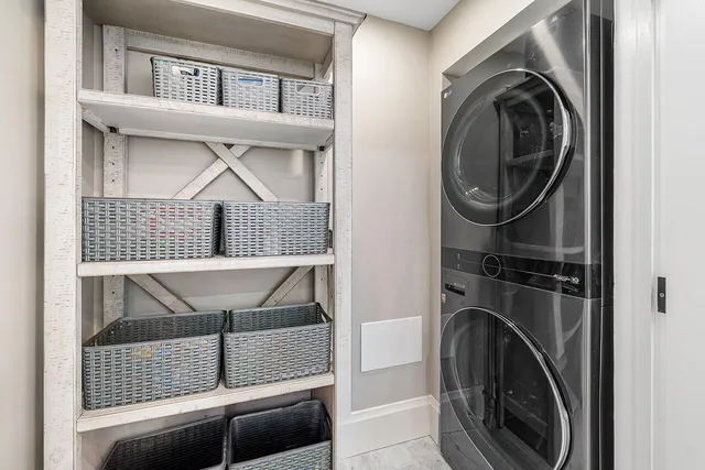 a view of a building with entryway